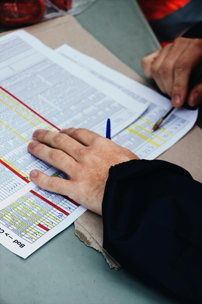 Documents d’exploitation annotés avant leur centralisation dans Flotizo